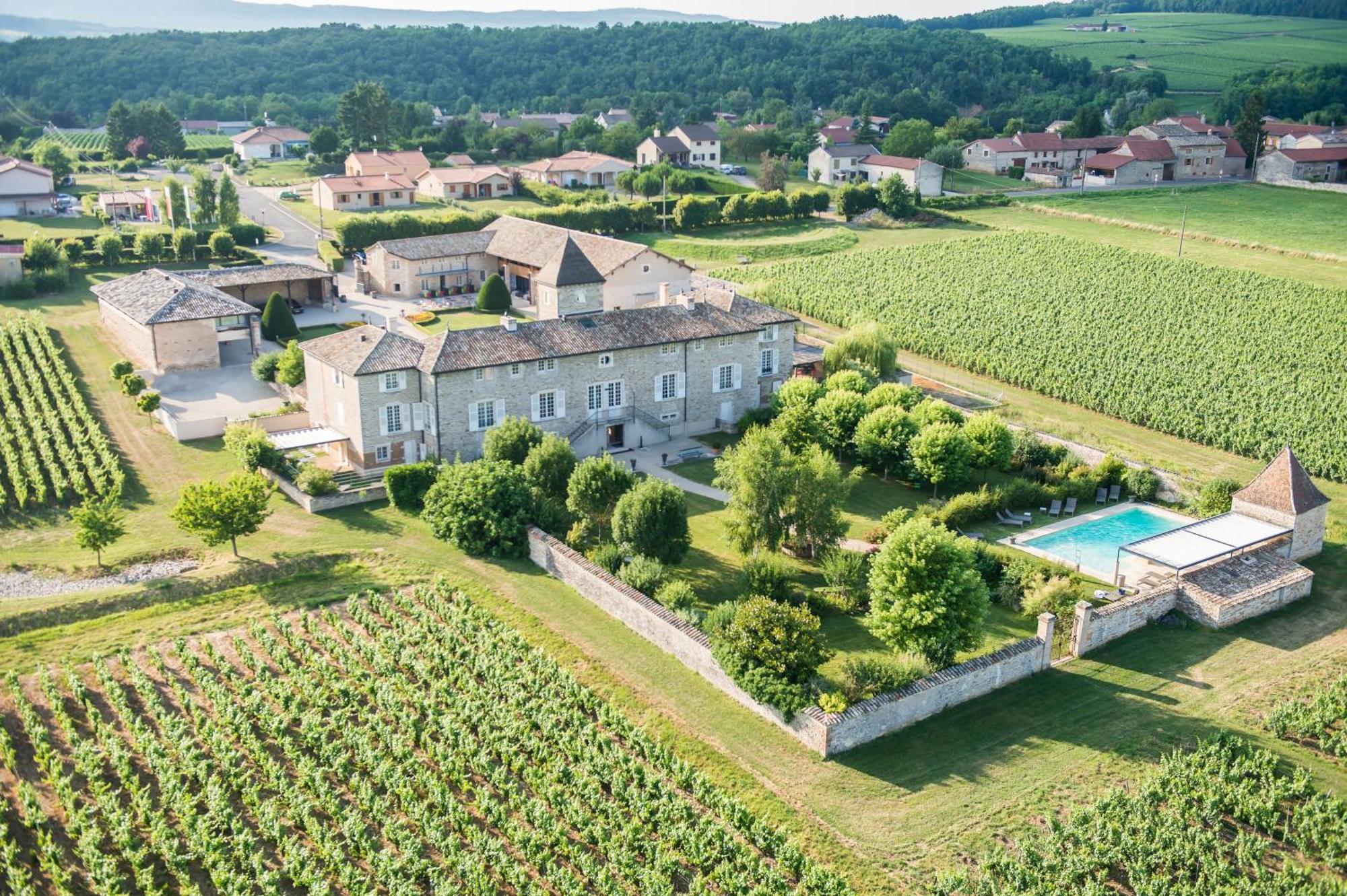 Hotel-Restaurant Le Chateau De Besseuil, Macon Nord - Teritoria Clessé Buitenkant foto