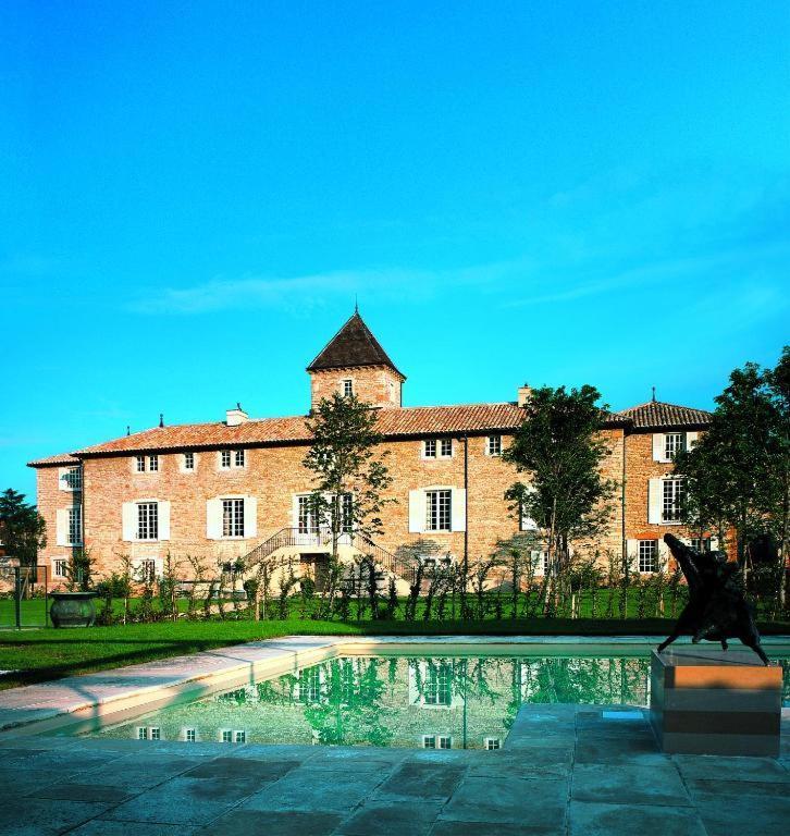 Hotel-Restaurant Le Chateau De Besseuil, Macon Nord - Teritoria Clessé Buitenkant foto