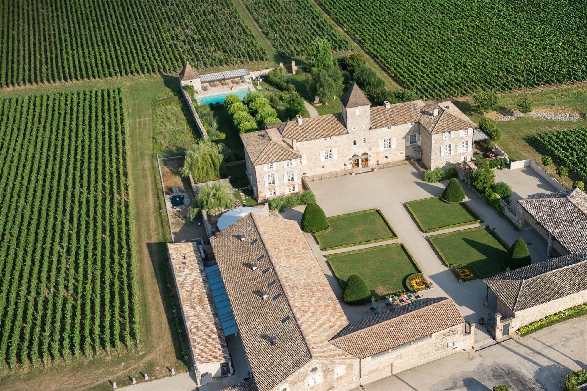 Hotel-Restaurant Le Chateau De Besseuil, Macon Nord - Teritoria Clessé Buitenkant foto